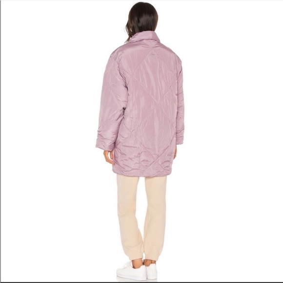 Free People Ella oversized puffer jacket in pastel purple - Picture 5 of 12